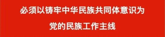  坚持党对民族工作的领导