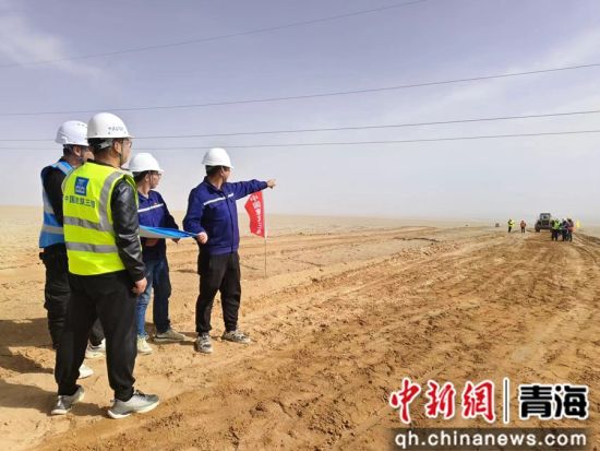 图为施工现场。国家能源集团 供图 图为施工现场。国家能源集团 供图