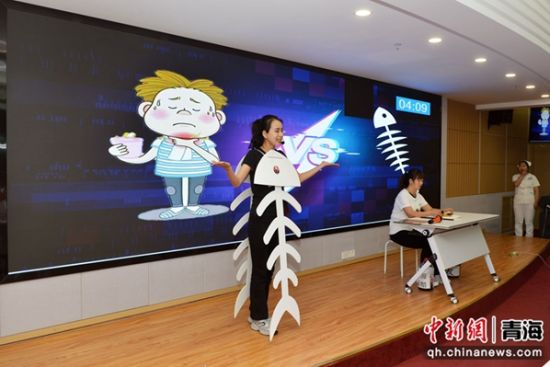 图为科普大赛现场。何晨 供图 图为科普大赛现场。何晨 供图