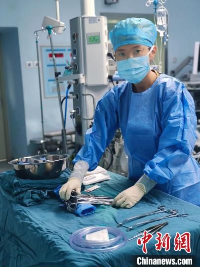 图为梁婷婷。青海大学附属医院供图 图为梁婷婷。青海大学附属医院供图