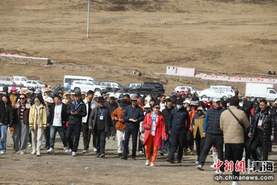 图为文旅踩线现场。称多县文体旅游广电局供图