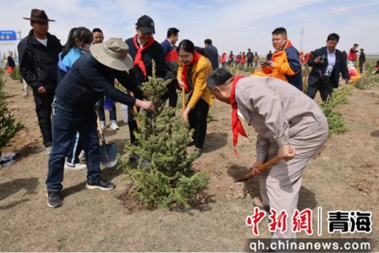 图为活动现场。刚察县委宣传部供图 图为活动现场。刚察县委宣传部供图