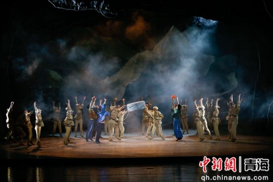 资料图为舞剧《昆仑问道》。马铭言 摄