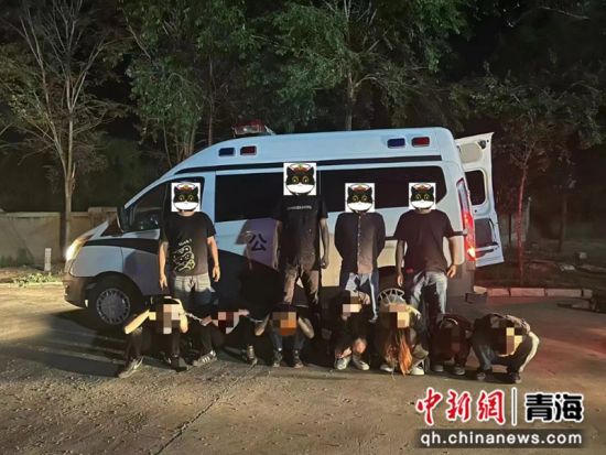 图为抓获嫌疑人。城西公安分局供图 图为抓获嫌疑人。城西公安分局供图