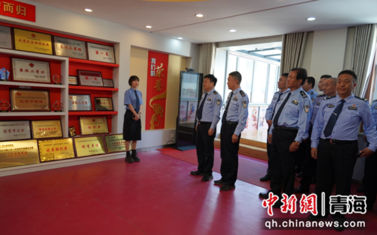 图为学习现场。尖扎县委宣传部 供图 图为学习现场。尖扎县委宣传部 供图