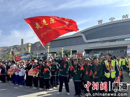 图为活动现场。海晏县委宣传部供图 图为活动现场。海晏县委宣传部供图