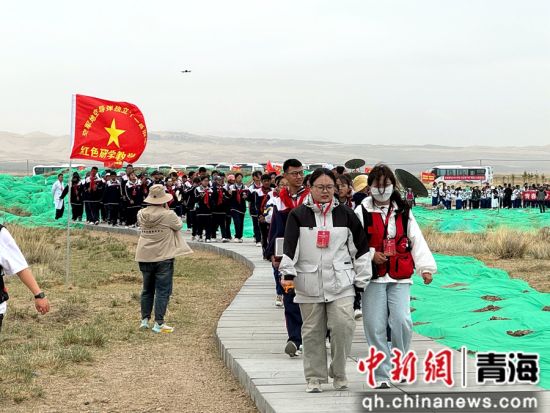 图为活动现场。海晏县委宣传部供图 图为活动现场。海晏县委宣传部供图