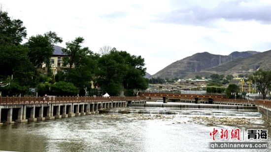 图为隆务河一景。陈宗淇 摄