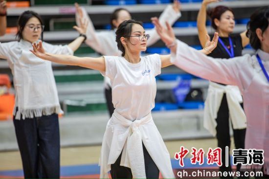 图为活动现场。青海省社会体育指导员协会 供图 图为活动现场。青海省社会体育指导员协会 供图