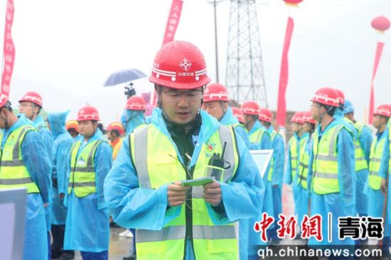 图为演练现场。尖扎县委宣传部 供图 图为演练现场。尖扎县委宣传部 供图