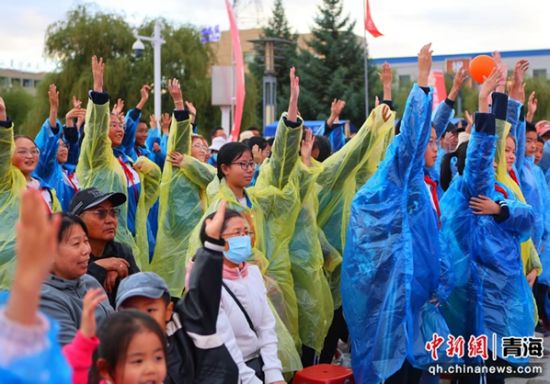 图为互动环节。海西州禁毒办供图