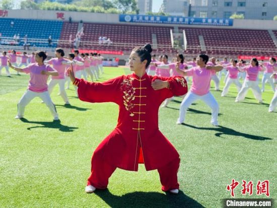 图为运动会现场。孙睿 摄