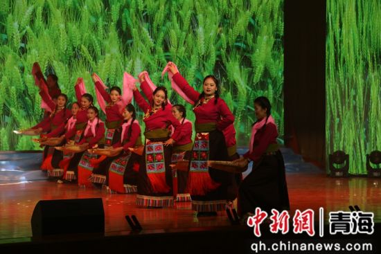 图为文艺汇演现场。增太加 摄 图为文艺汇演现场。增太加 摄