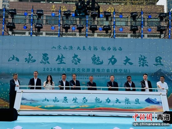 图为推介会正式启动。 孙睿 摄 图为推介会正式启动。 孙睿 摄