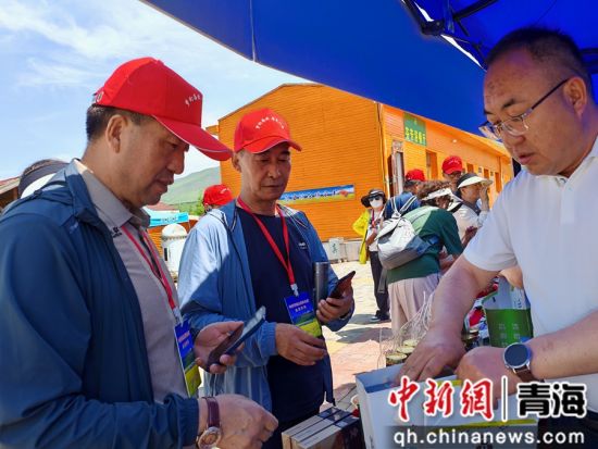 图为活动现场。门源县委宣传部供图