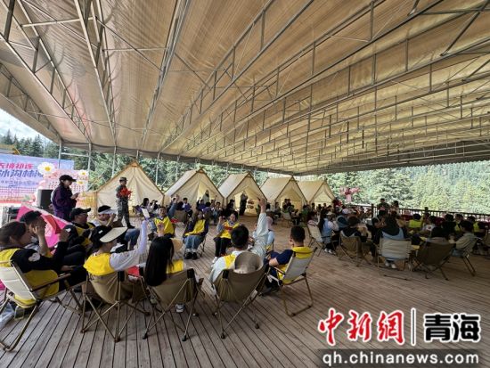 图为活动现场。祁连县委宣传部供图 图为活动现场。祁连县委宣传部供图