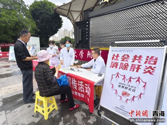 图为义诊活动现场。黎晓晶供图