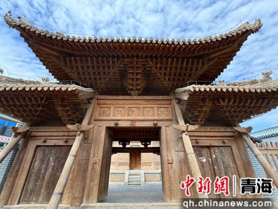 图为清真寺古朴建筑。潘雨洁 摄 图为清真寺古朴建筑。潘雨洁 摄