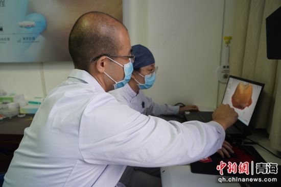 图为西宁市第一人民医院口腔内科开展全流程数字化纤维桩核修复治疗。西宁市第一人民医院供图 图为西宁市第一人民医院口腔内科开展全流程数字化纤维桩核修复治疗。西宁市第一人民医院供图