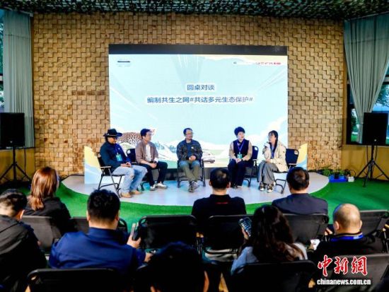 图为项目参与者进行主题交流。李隽 摄