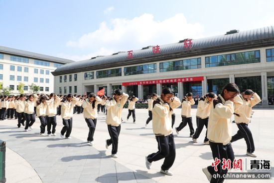  图为2025·西宁市人防工程战时响应作业演练现场。 马铭言摄