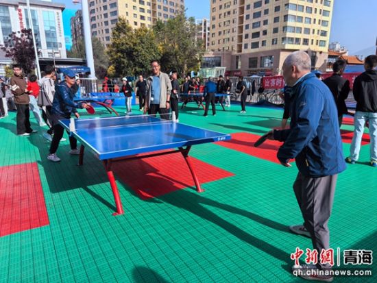 图为比赛现场。李隽 摄