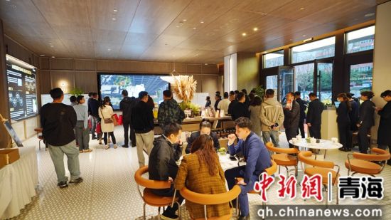 图为西宁万科城・时代都会新品发布会现场。西宁万科 供图 图为西宁万科城・时代都会新品发布会现场。西宁万科 供图