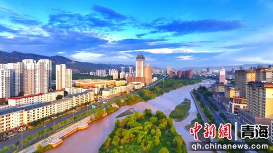 图为湟水河景色。乐都区委宣传部 供图 图为湟水河景色。乐都区委宣传部 供图