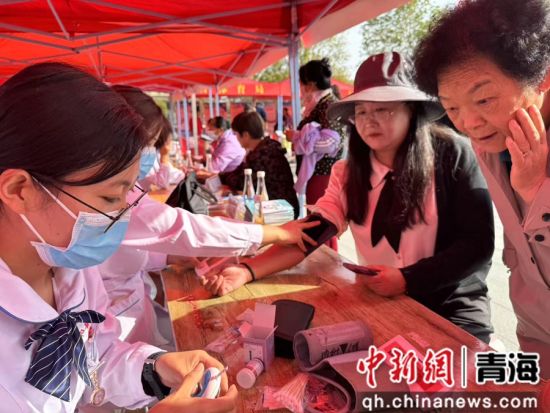 图为活动现场。青海省健康教育所 供图 图为活动现场。青海省健康教育所 供图