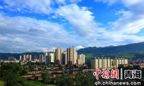 图为大通县城。大通县委宣传部 供图 图为大通县城。大通县委宣传部 供图