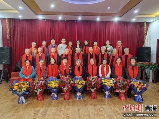 图为活动现场。海西州委老干局供图 图为活动现场。海西州委老干局供图