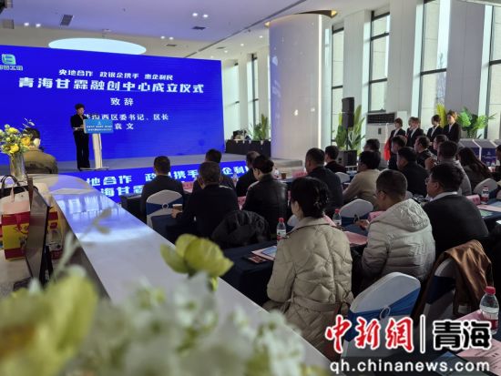 图为城西区领导致辞。李隽 摄 图为城西区领导致辞。李隽 摄